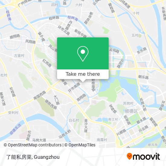 了能私房菜 map