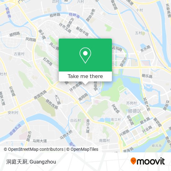 洞庭天厨 map
