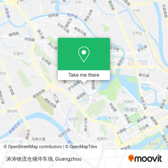 涛涛物流仓储停车场 map