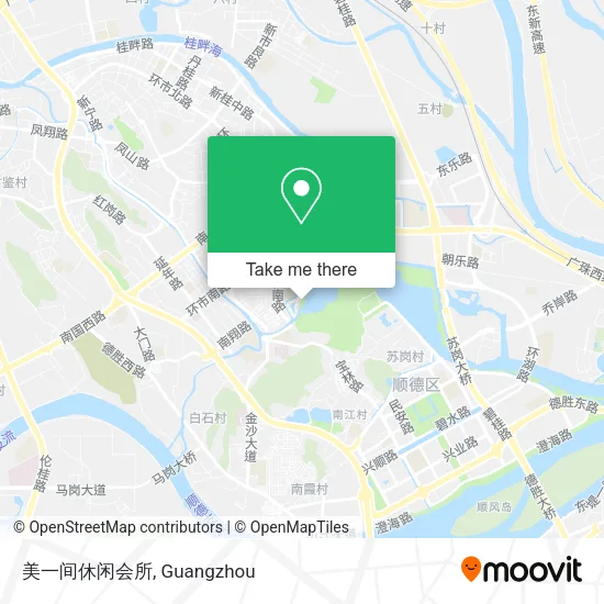 美一间休闲会所 map