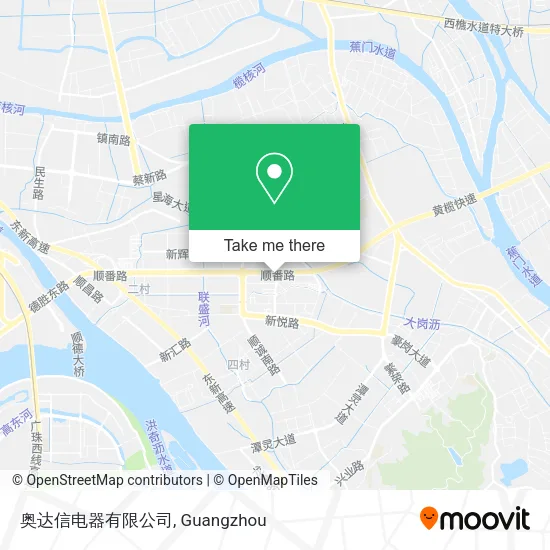 奥达信电器有限公司 map