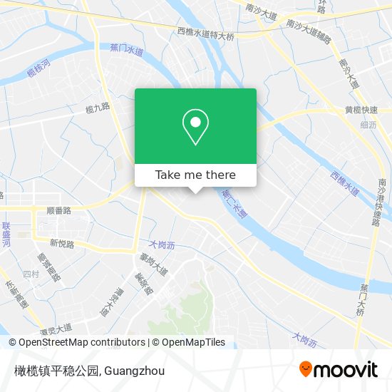 橄榄镇平稳公园 map