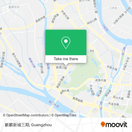 麒麟新城三期 map