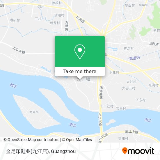 金足印鞋业(九江店) map