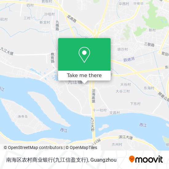南海区农村商业银行(九江信盈支行) map
