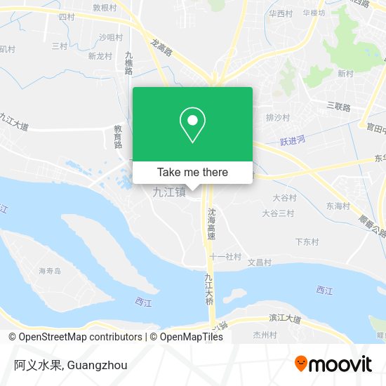 阿义水果 map