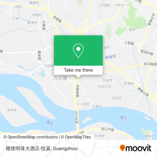 雍憬明珠大酒店-悦宴 map