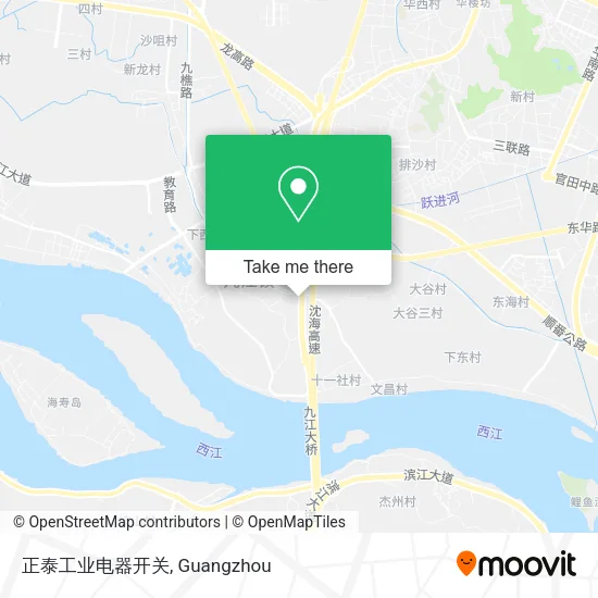正泰工业电器开关 map