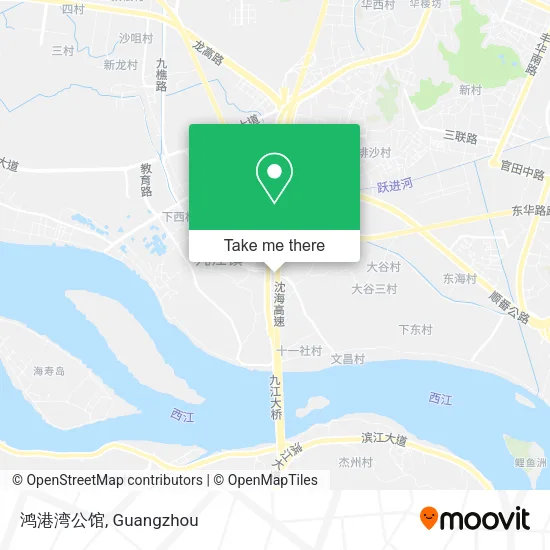 鸿港湾公馆 map