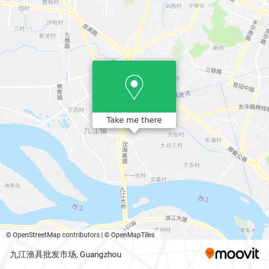九江渔具批发市场 map