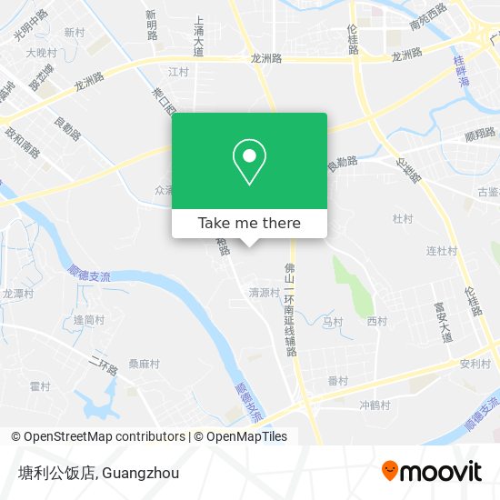 塘利公饭店 map