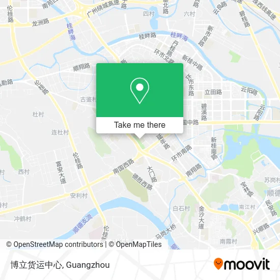 博立货运中心 map