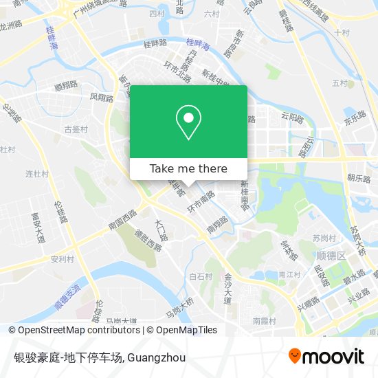 银骏豪庭-地下停车场 map