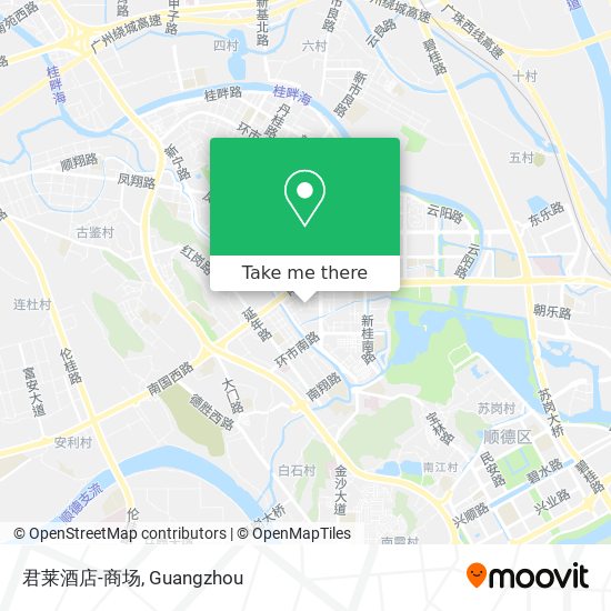 君莱酒店-商场 map