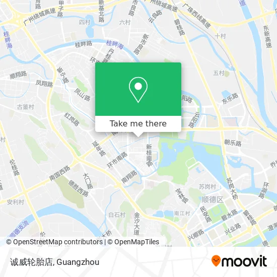 诚威轮胎店 map