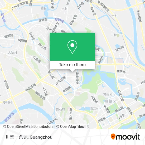 川菜一条龙 map