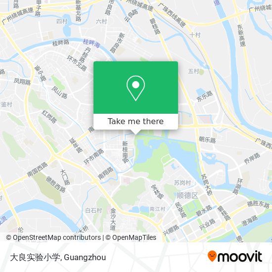大良实验小学 map