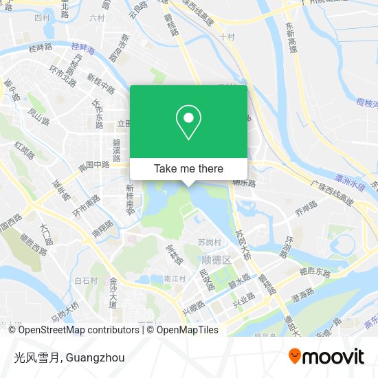 光风雪月 map