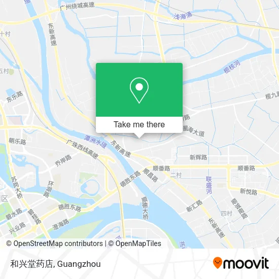 和兴堂药店 map