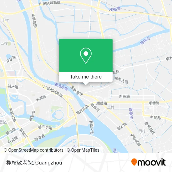 榄核敬老院 map