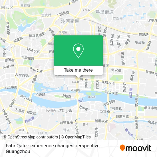 FabriQate - experience changes perspective map