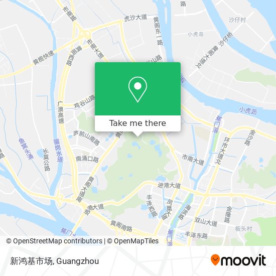新鸿基市场 map