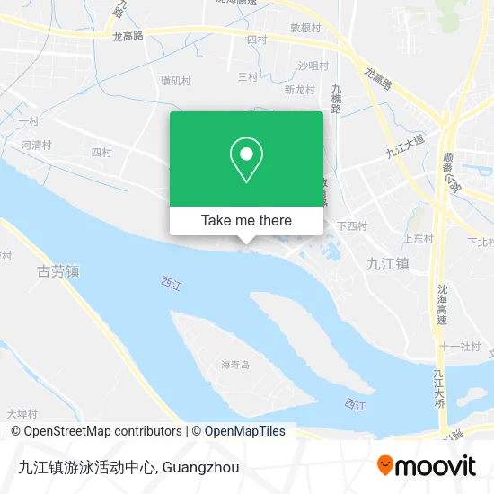 九江镇游泳活动中心 map