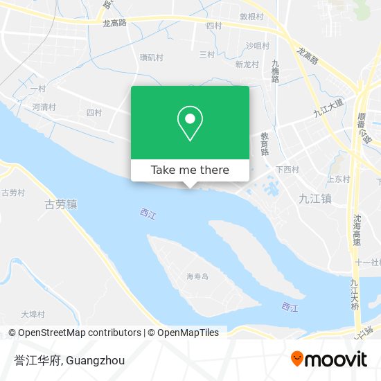 誉江华府 map