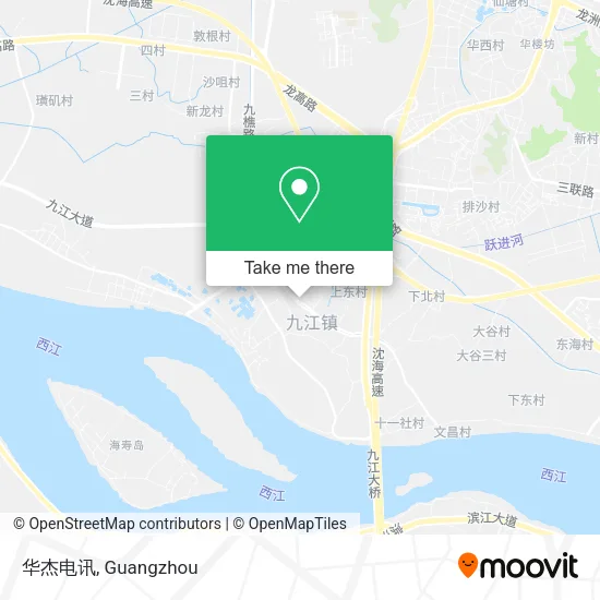华杰电讯 map