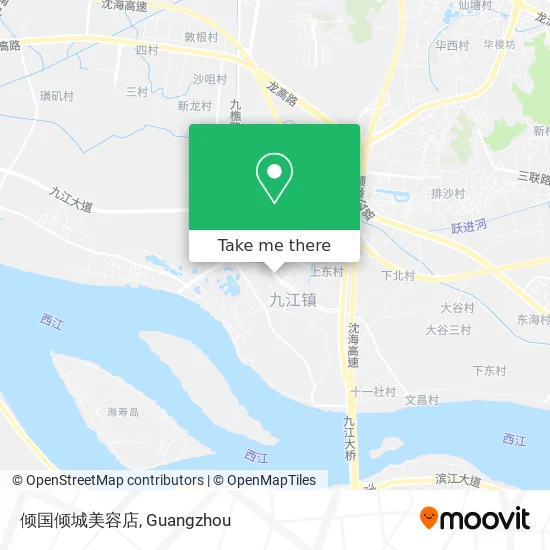 倾国倾城美容店 map