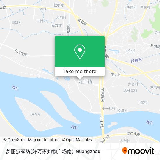 梦丽莎家纺(好万家购物广场南) map