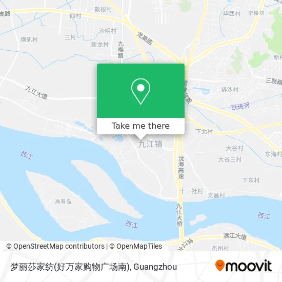 梦丽莎家纺(好万家购物广场南) map