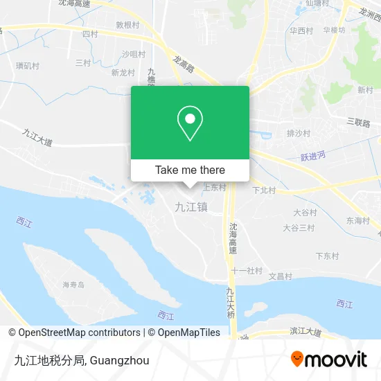 九江地税分局 map