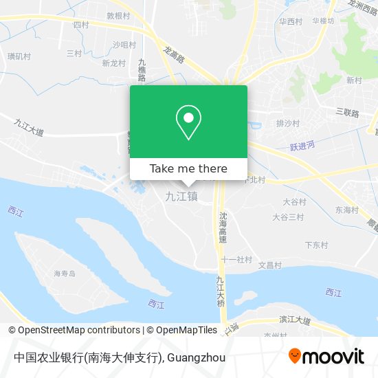 中国农业银行(南海大伸支行) map