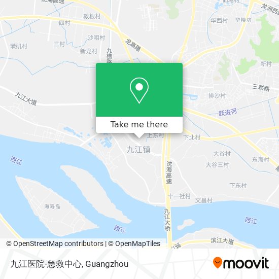 九江医院-急救中心 map