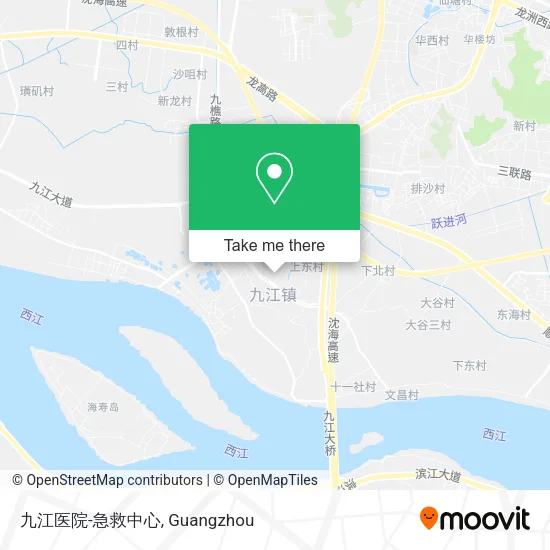 九江医院-急救中心 map