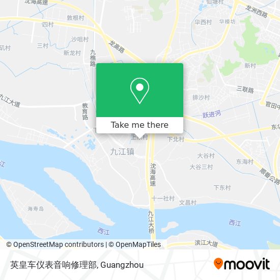 英皇车仪表音响修理部 map