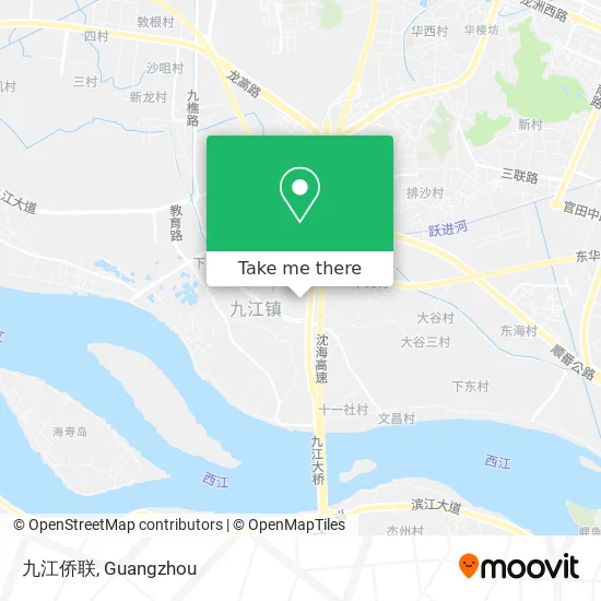 九江侨联 map