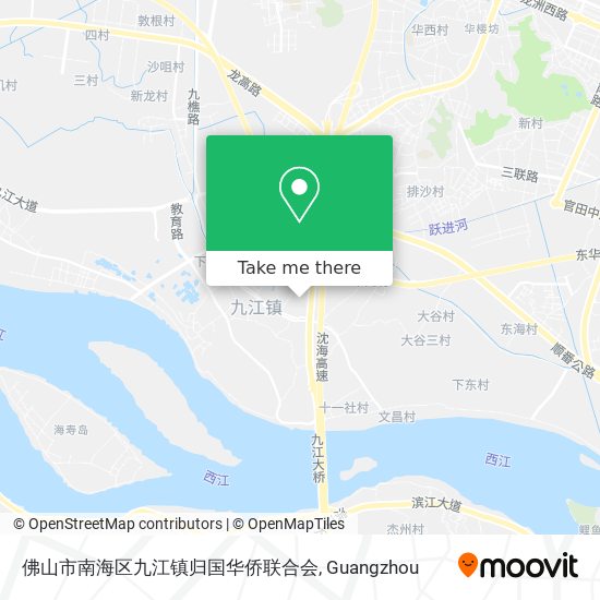 佛山市南海区九江镇归国华侨联合会 map