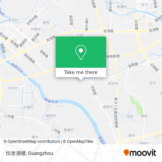 恒发酒楼 map