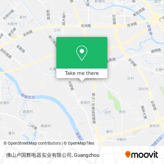 佛山卢国辉电器实业有限公司 map