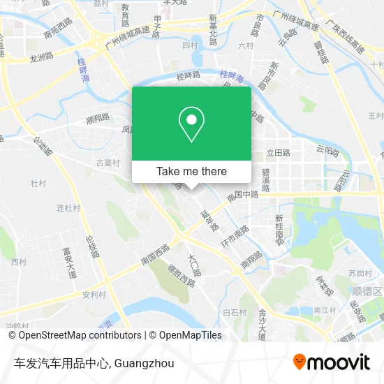 车发汽车用品中心 map