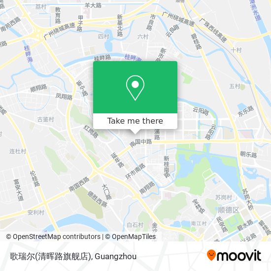 歌瑞尔(清晖路旗舰店) map