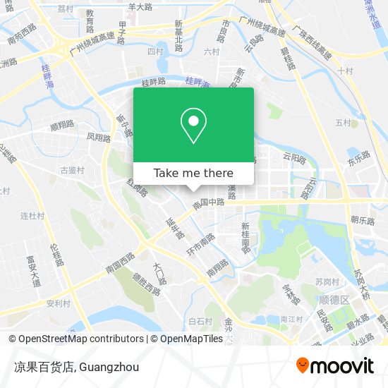 凉果百货店 map