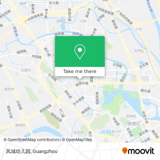 凤城幼儿园 map