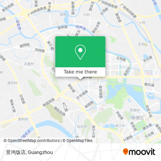 景鸿饭店 map