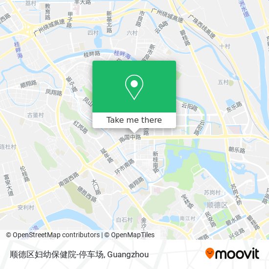 顺德区妇幼保健院-停车场 map