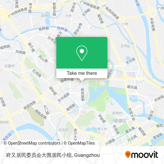 府又居民委员会大围居民小组 map