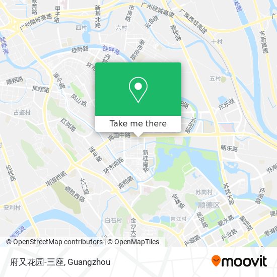 府又花园-三座 map