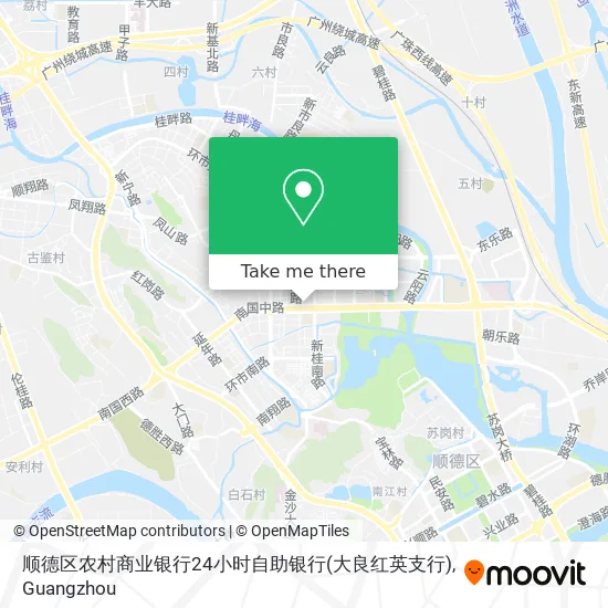 顺德区农村商业银行24小时自助银行(大良红英支行) map
